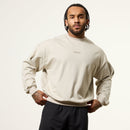 Vanquish Essential V2 Stone Oversized Boxy Sweatshirt 1枚目の画像