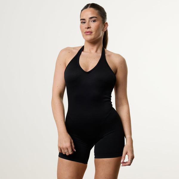 Vanquish Elevate V2 Black Seamless Playsuit 1枚目の画像