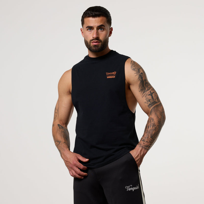 Vanquish DBS Goku Black Sleeveless T-Shirt 4枚目の画像