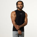 Vanquish Ultra Soft Black Oversized Sleeveless T Shirt 1枚目の画像