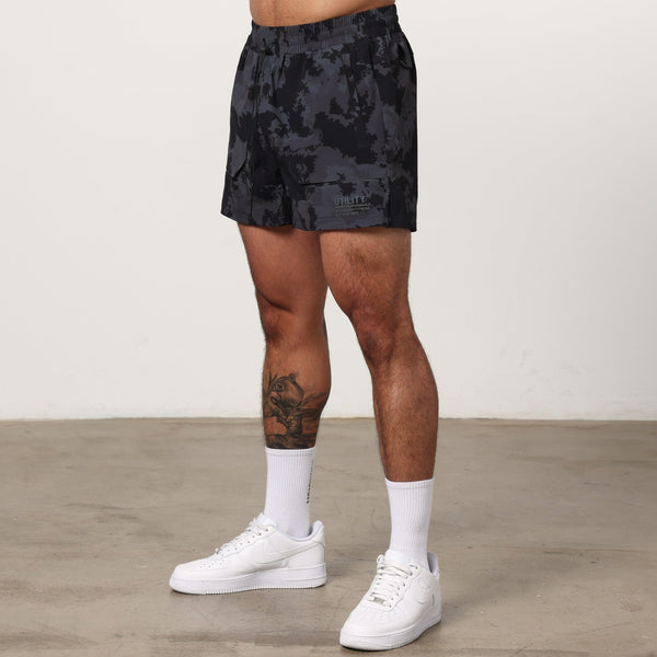 Vanquish Utility Black Camo 4" Shorts 1枚目の画像