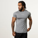 Vanquish Ultra Soft Steel Grey Slim Fit T Shirt 1枚目の画像