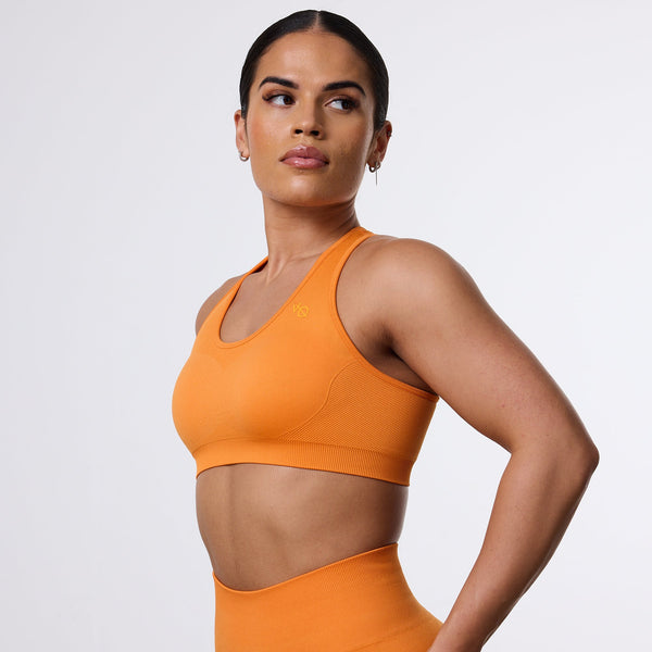 Vanquish Elevate Seamless Orange Support Bra 1枚目の画像