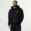 SHINTO GODS RONIN BLACK OVERSIZED HOODIE 2枚目の画像