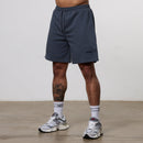 Vanquish Essential Denim Blue Oversized Heavyweight Shorts 1枚目の画像