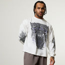 Vanquish Obsidian White Angel Oversized Boxy Long Sleeve T Shirt 1枚目の画像