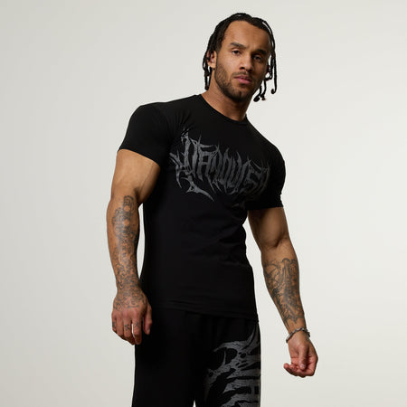 Vanquish Metal Black Slim Fit T Shirt 1枚目の画像