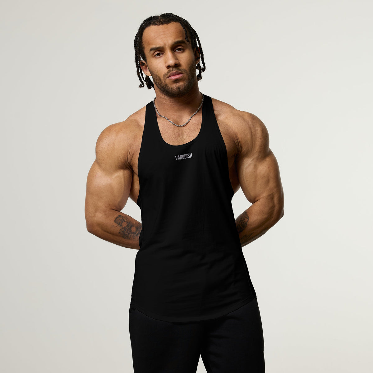 Vanquish Essential V2 Black Stringer Vest 1枚目の画像