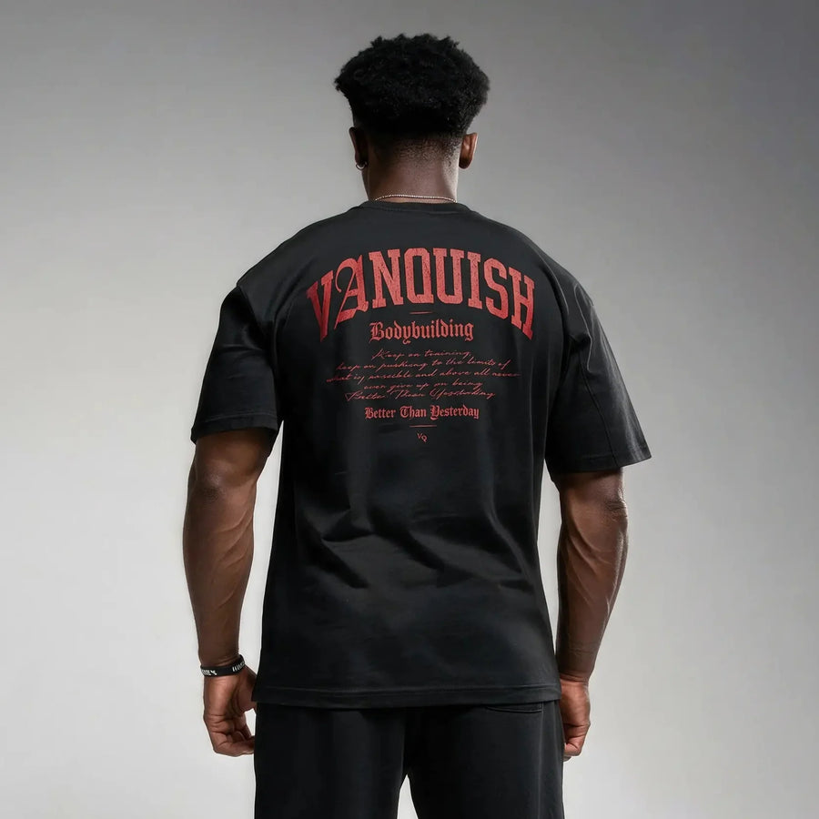 Grunge Black Oversized T Shirt 1枚目の画像