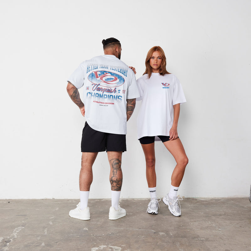 Vanquish Revolve Heritage Star White Oversized T Shirt 6枚目の画像