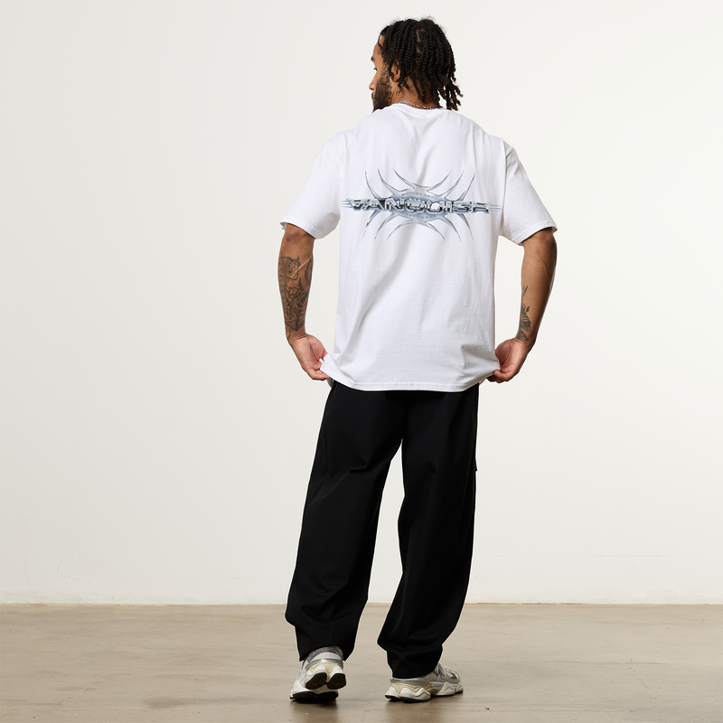 REVOLVE HYPER CHROME WHITE OVERSIZED TEE 3枚目の画像
