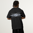 REVOLVE HYPER CHROME BLACK OVERSIZED TEE 1枚目の画像