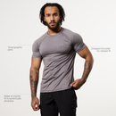 LRT Grey Performance  T Shirt 1枚目の画像