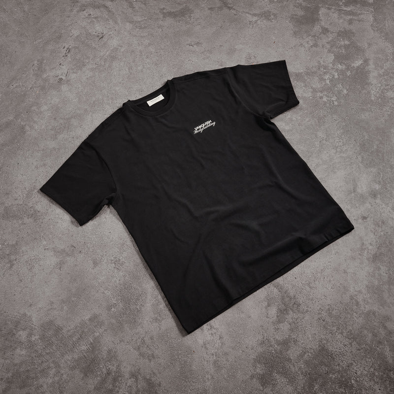 Vanquish TSP Strength MMXV Black Oversized T-Shirt 5枚目の画像