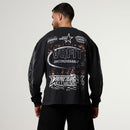 Vanquish Obsidian Moto Oversized Boxy Long Sleeve T-Shirt 3枚目の画像