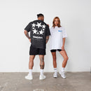 Vanquish Revolve Multi Star White Oversized T Shirt 6枚目の画像