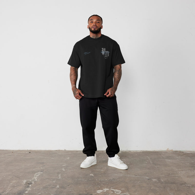 REVOLVE POWER DIVISION BLACK OVERSIZED T SHIRT 3枚目の画像