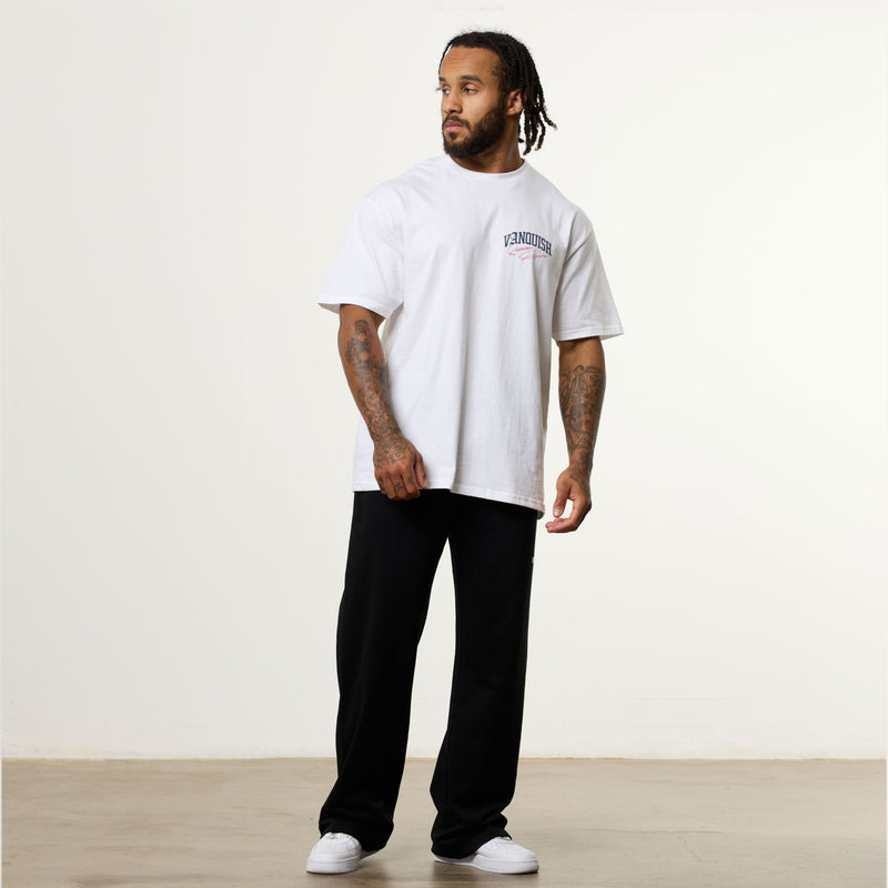 Vanquish Revolve Summer Regime Black & Pink Oversized T Shirt 3枚目の画像