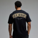 REVOLVE TAPE BLACK OVERSIZED T SHIRT 1枚目の画像