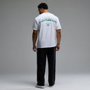 REVOLVE FADE WHITE GREEN OVERSIZED T SHIRT 6枚目の画像