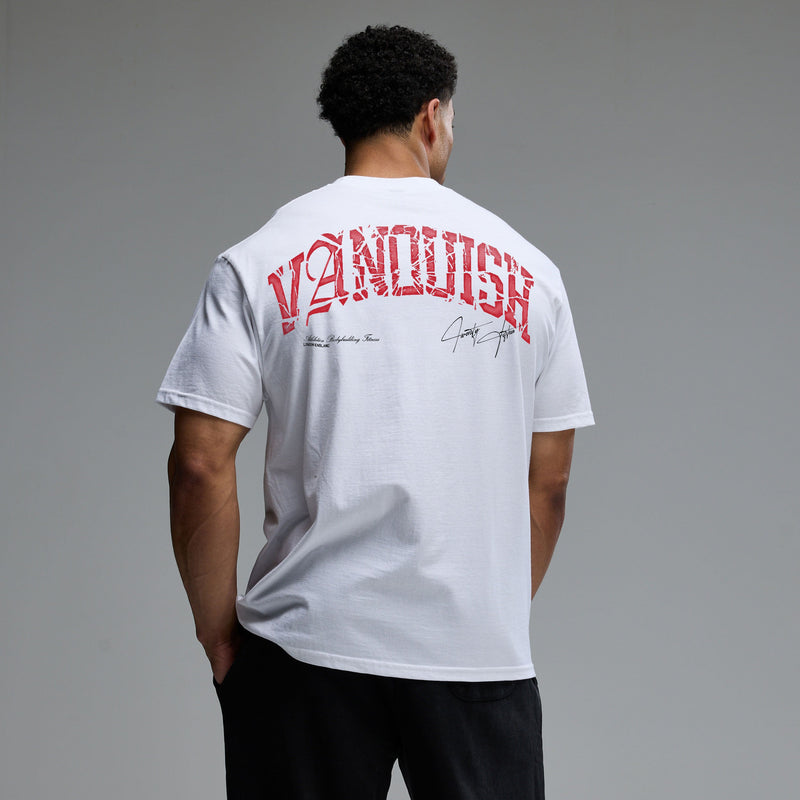VANQUISH FITNESS Revolveモデル フェイド ホワイト ブルー オーバー