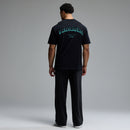 REVOLVE FADE AQUA BLACK OVERSIZED T SHIRT 6枚目の画像