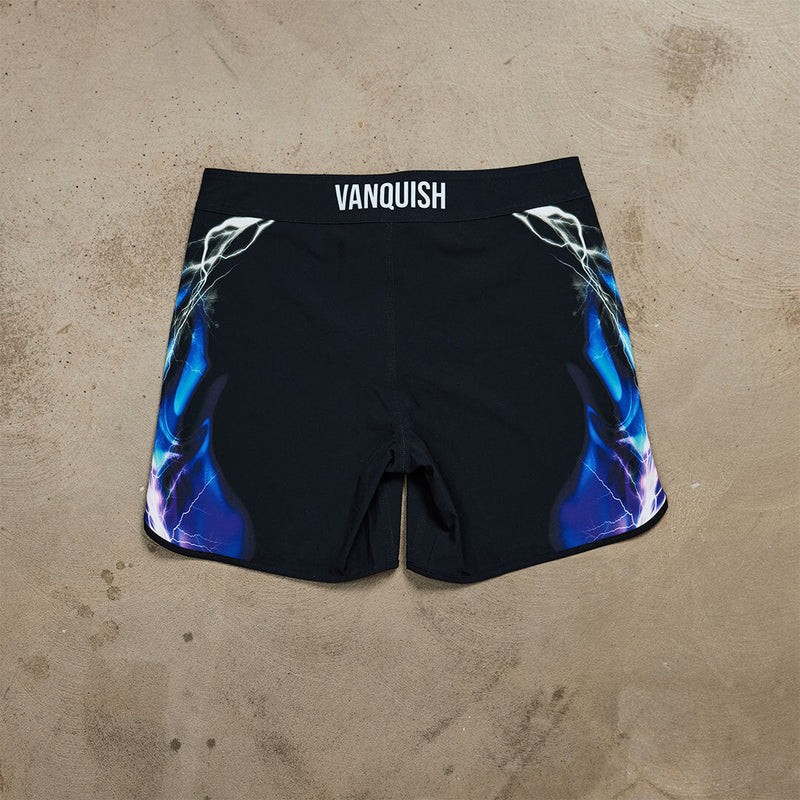 VQ Black and Blue Jeremy Buendia Men's Physique Board Shorts 6枚目の画像