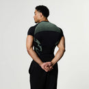 TRIBAL COMPRESSION AQUA SHORT SLEEVE T SHIRT 2枚目の画像