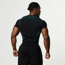 TRIBAL COMPRESSION EMERALD SHORT SLEEVE T SHIRT 2枚目の画像
