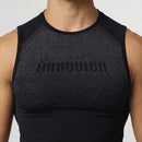 TRIBAL COMPRESSION BLACK TANK 3枚目の画像