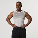 TRIBAL COMPRESSION LIGHT GREY TANK 1枚目の画像