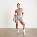 Vanquish Elevate Seamless Smoke Grey Shorts 6枚目の画像