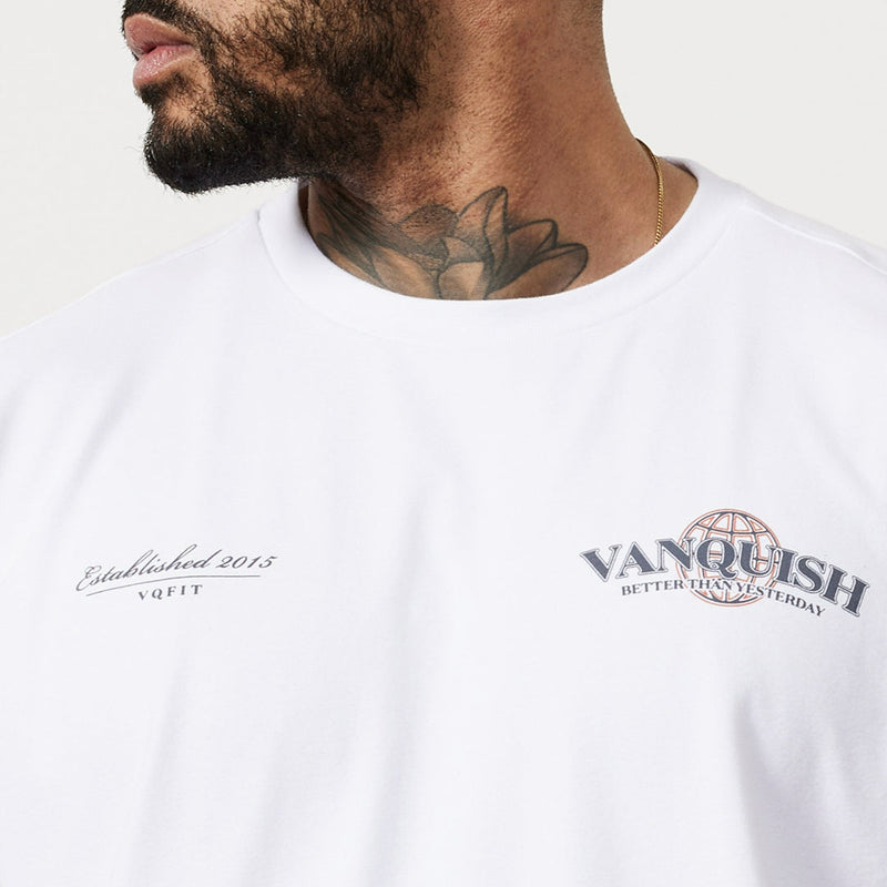 Vanquish TSP White Global Oversized T Shirt 3枚目の画像