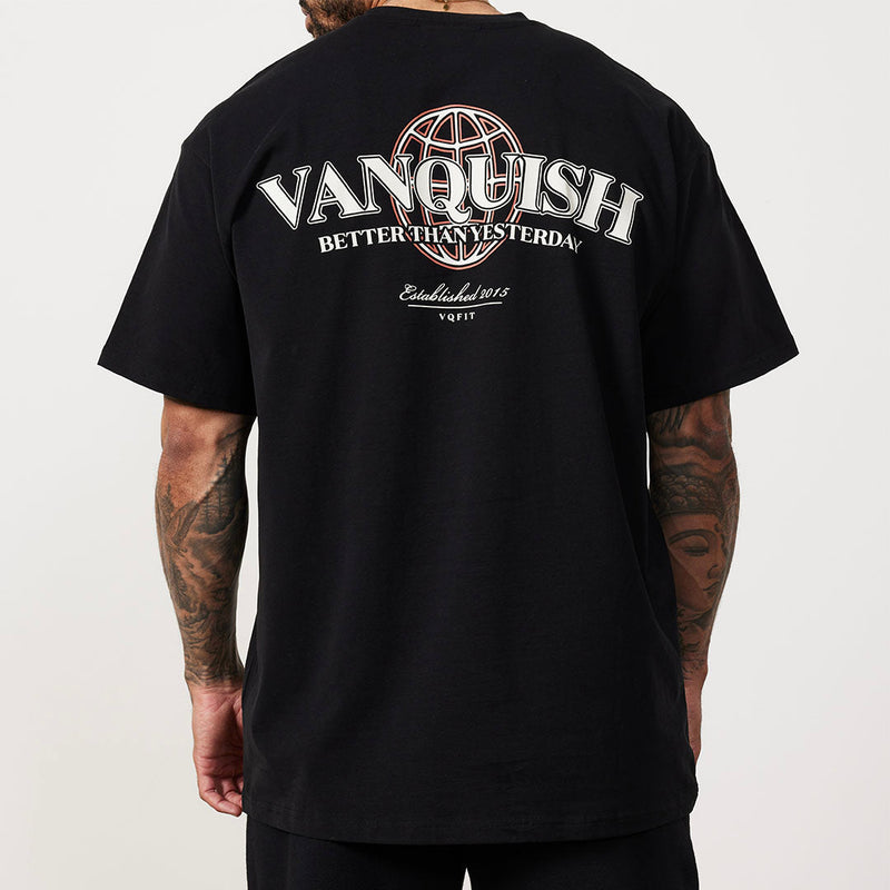 Vanquish TSP Black Global Oversized T Shirt 4枚目の画像