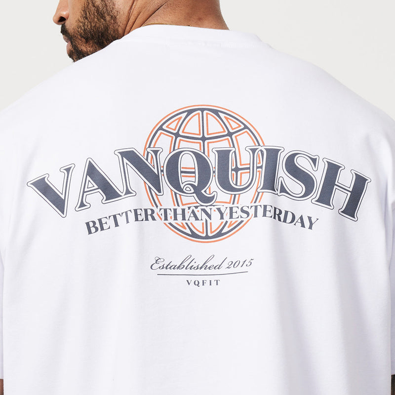 Vanquish TSP White Global Oversized T Shirt 5枚目の画像