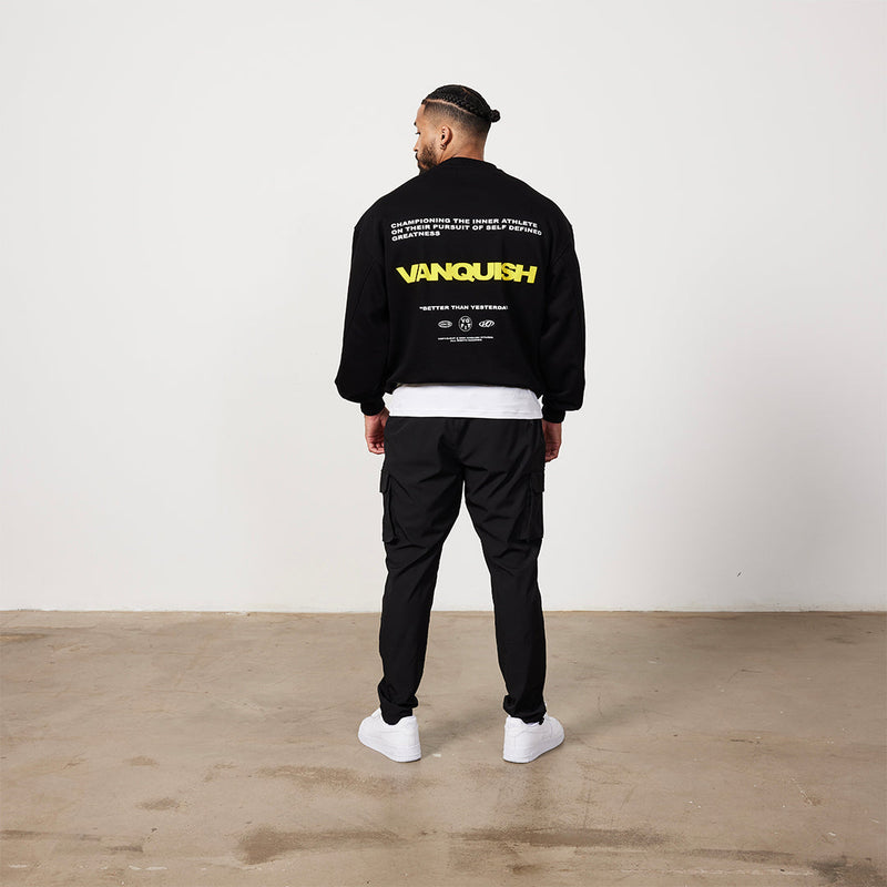 Vanquish TSP Black Champion Oversized Sweatshirt 3枚目の画像