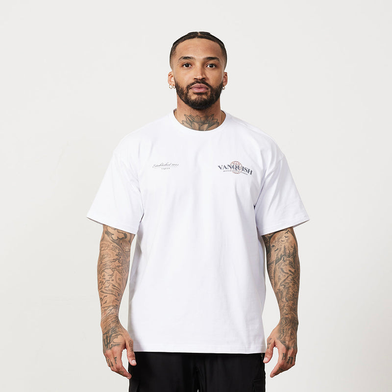 Vanquish TSP White Global Oversized T Shirt 2枚目の画像