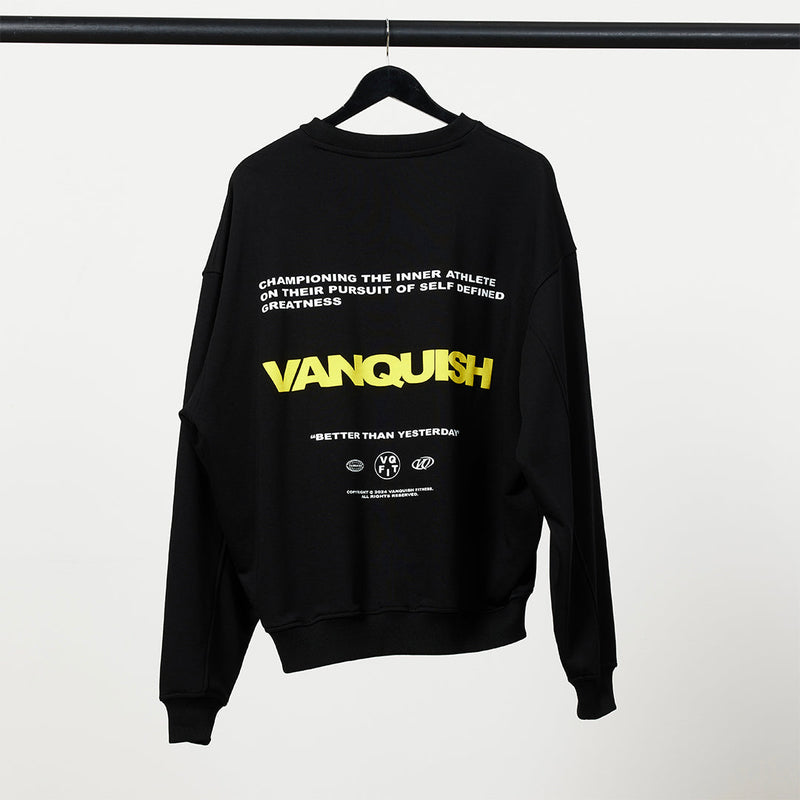 Vanquish TSP Black Champion Oversized Sweatshirt 7枚目の画像