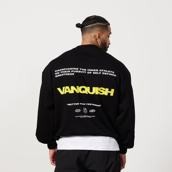Vanquish TSP Black Champion Oversized Sweatshirt 1枚目の画像