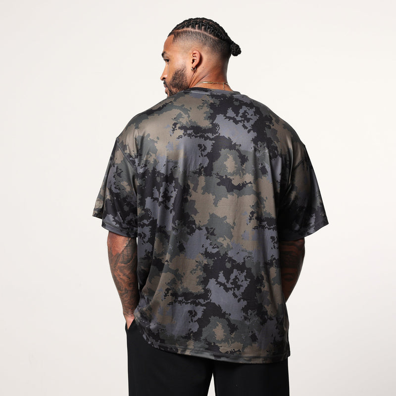 Vanquish Utility Brown Camo Oversized T Shirt 2枚目の画像