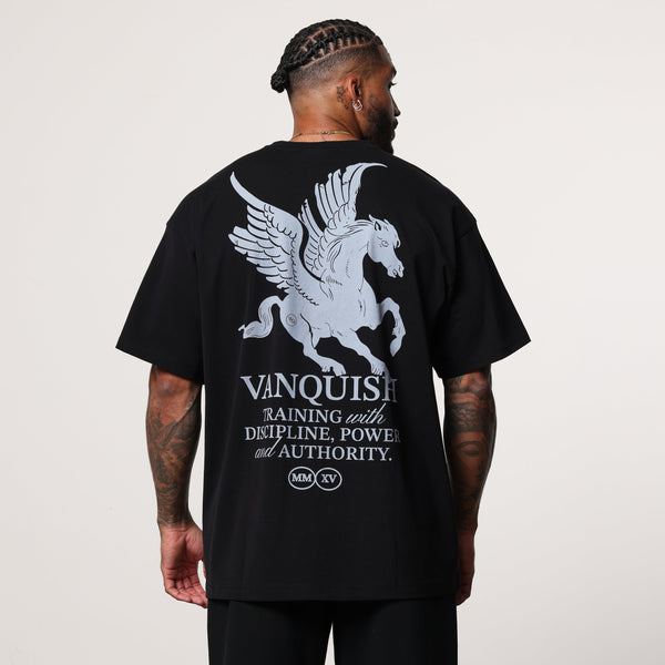 Vanquish TSP Black Pegasus Oversized T Shirt 1枚目の画像