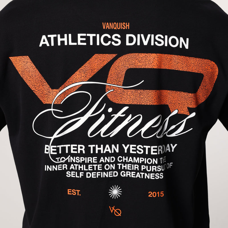 Vanquish TSP VQ Fitness Black Oversized T-Shirt 6枚目の画像