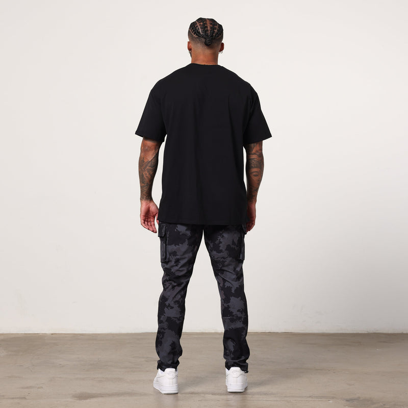 Vanquish Utility Black Camo Tapered Cargo Pants 4枚目の画像