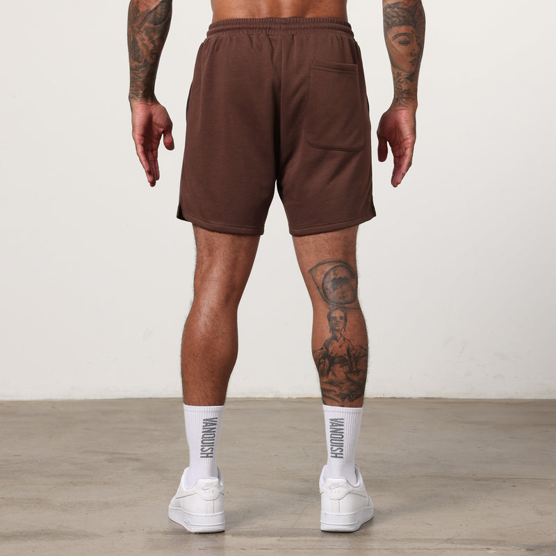 Vanquish Essential Chocolate Regular Fit Shorts 4枚目の画像