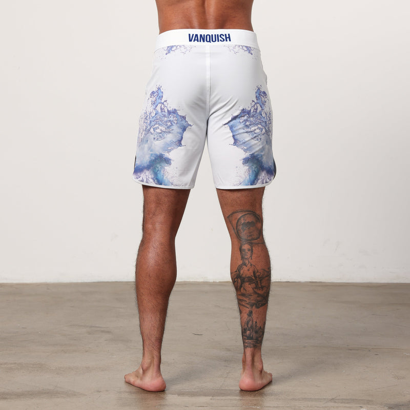 VQ White Tidal Men's Physique Board Shorts 2枚目の画像