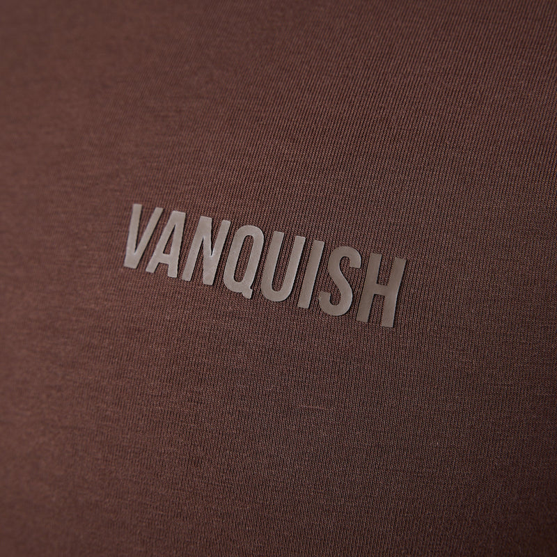 Vanquish Essential Chocolate Slim Fit Short Sleeve T Shirt 5枚目の画像