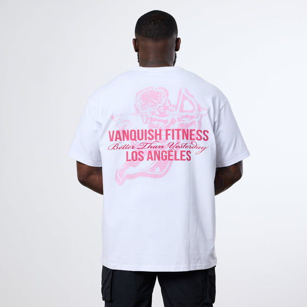 Vanquish TSP White Cherub Oversized T-Shirt 1枚目の画像