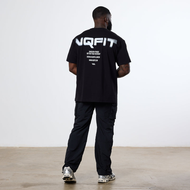 Vanquish TSP Black Blur Oversized T Shirt 3枚目の画像