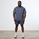 Vanquish Essential Denim Blue Performance Oversized T Shirt 3枚目の画像