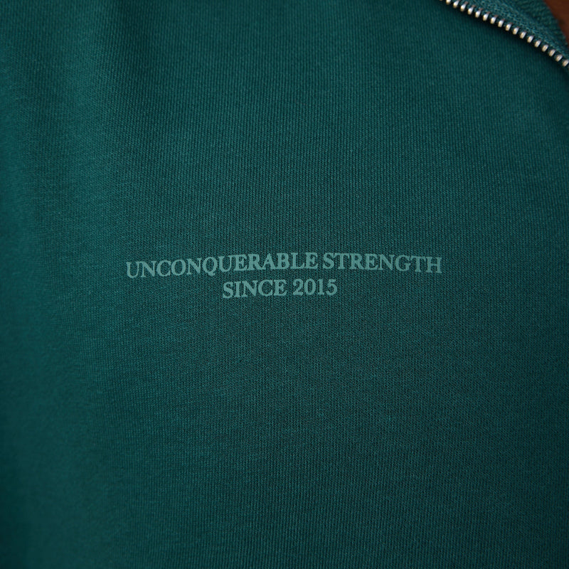 Vanquish Forest Green Unconquerable Strength Full Zip Hoodie 8枚目の画像